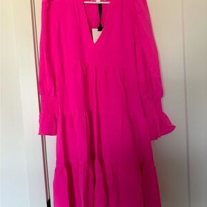 Vibrant Pink Women's Dress